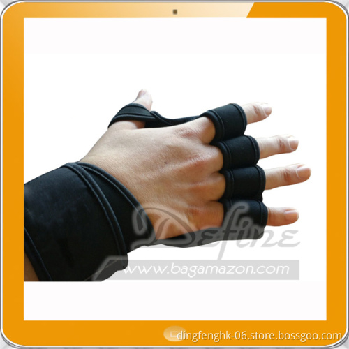 Ventilated Weight Lifting Gloves with Built-In Wrist Wraps